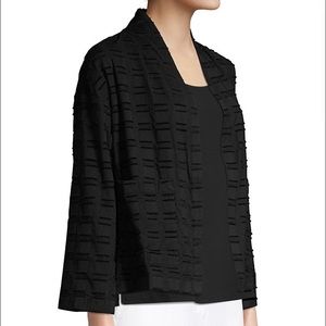 Eileen Fisher High Collar Organic Cotton Jacket